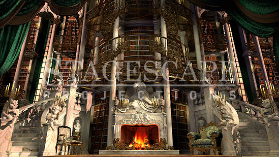 Baroque Castle Library 2 | Static