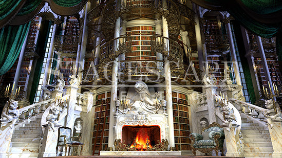 Baroque Castle Library 2 | Static