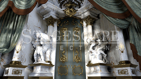 Castle Library Door | Static