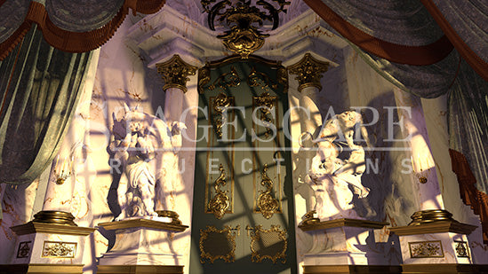 Castle Library Door | Static