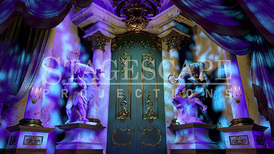 Castle Library Door | Static