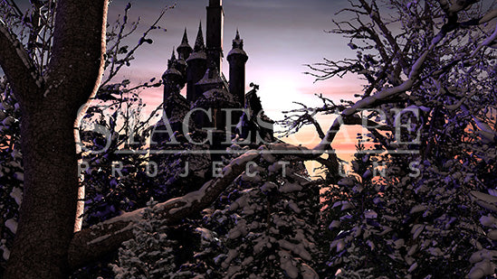 Cursed Castle Beyond the Winter Forest | Static