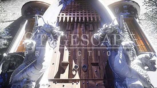 Cursed Castle Door | Static