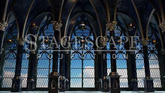 Gothic Castle Corridor | Static