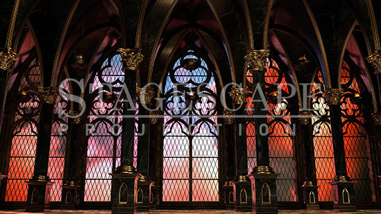 Gothic Castle Corridor | Static