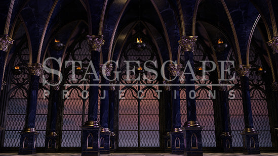 Gothic Castle Corridor | Static