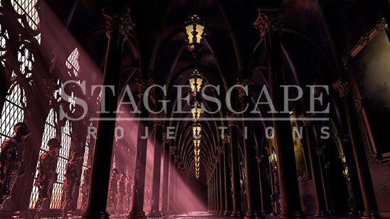 Shadowed Archway Hall | Static