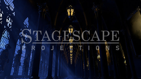 Shadowed Archway Hall | Static