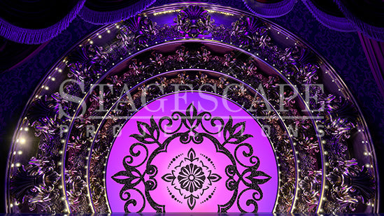 Vintage Cabaret Stage | Static