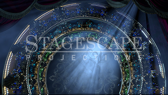 Vintage Cabaret Stage | Static