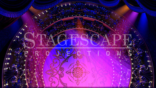Vintage Cabaret Stage | Static