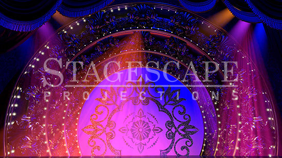 Vintage Cabaret Stage | Static
