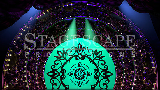 Vintage Cabaret Stage | Static