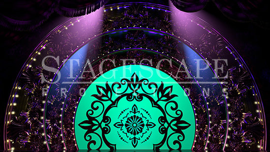 Vintage Cabaret Stage | Static