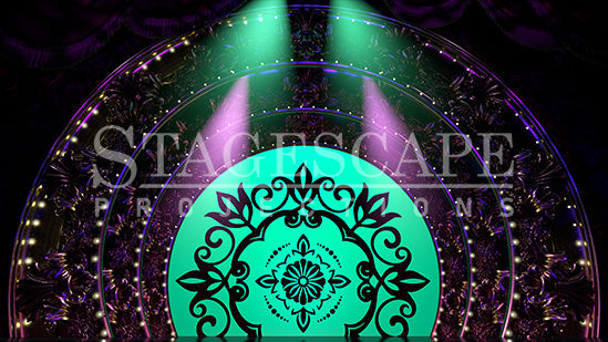 Vintage Cabaret Stage | Static