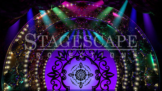 Vintage Cabaret Stage | Static