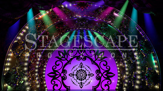 Vintage Cabaret Stage | Static