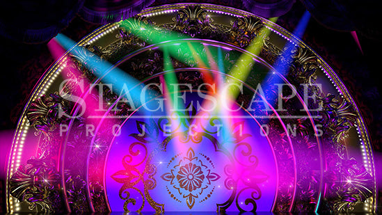 Vintage Cabaret Stage | Static