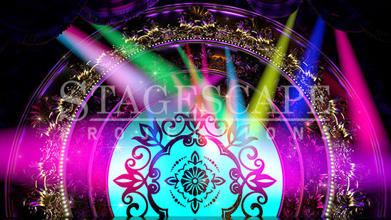 Vintage Cabaret Stage | Static