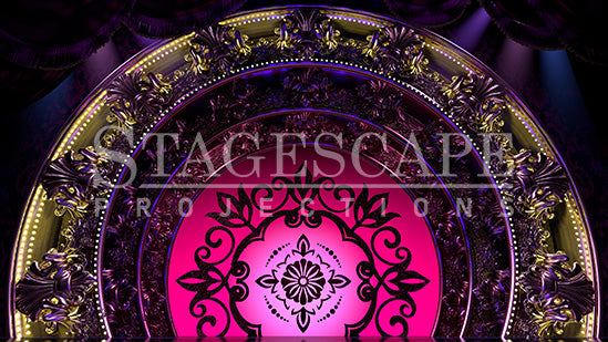 Vintage Cabaret Stage | Static
