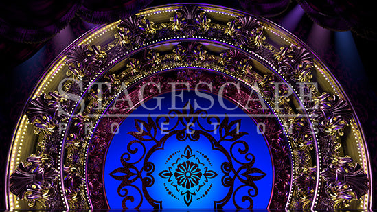 Vintage Cabaret Stage | Static