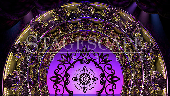 Vintage Cabaret Stage | Static