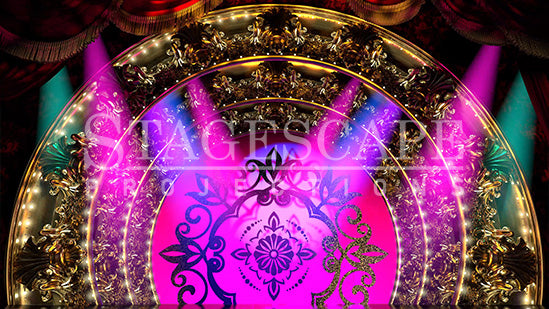 Vintage Cabaret Stage | Static