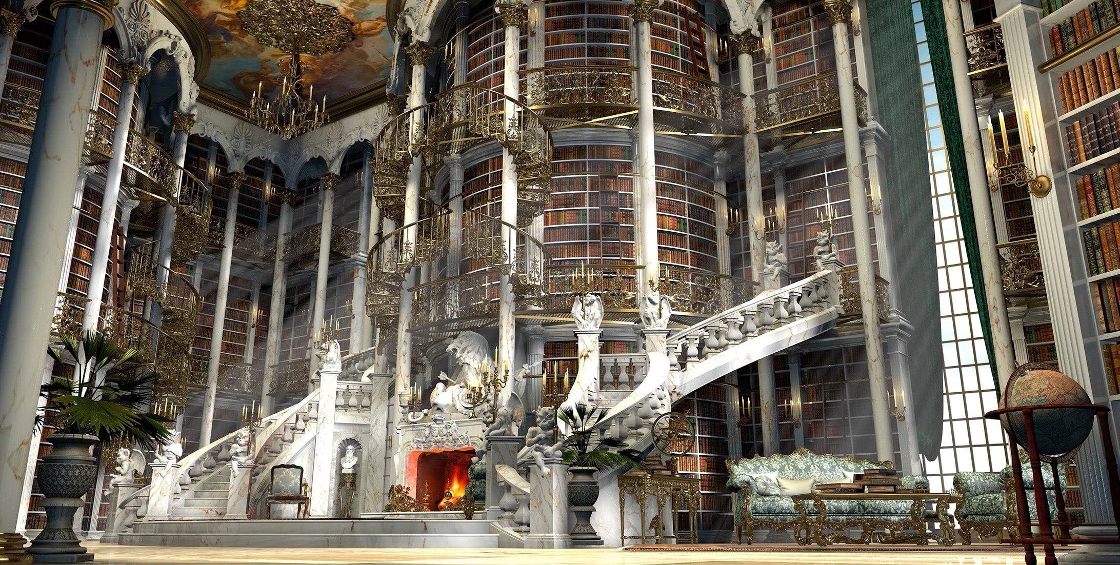 Designing the Library Reveal – Stagescape Projections