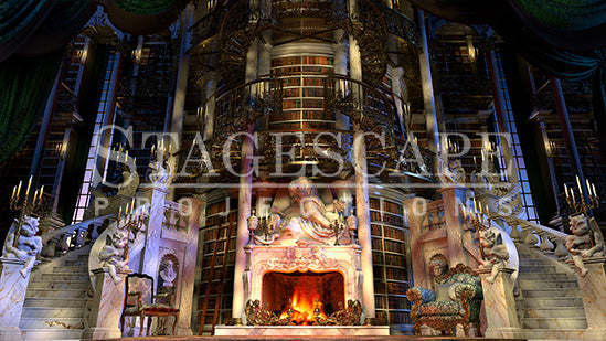 Baroque Castle Library 2