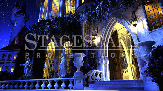 Castle Exterior – Stagescape Projections