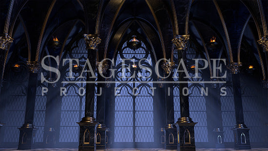 Gothic Castle Corridor