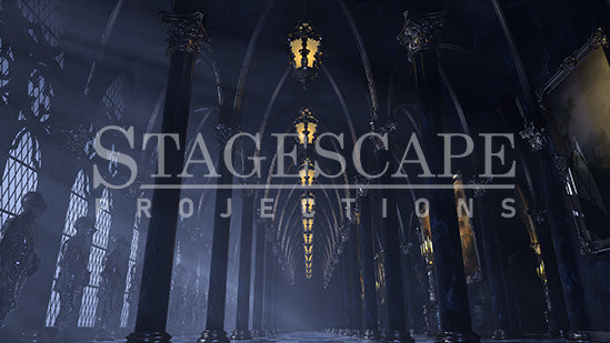 Shadowed Archway Hall