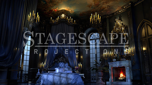 Baroque Castle Bedroom | Static