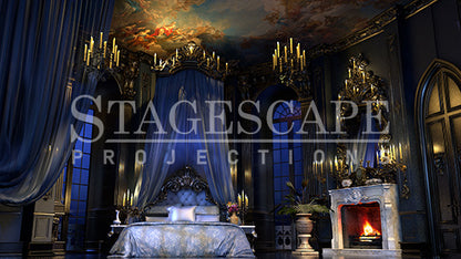 Baroque Castle Bedroom | Static