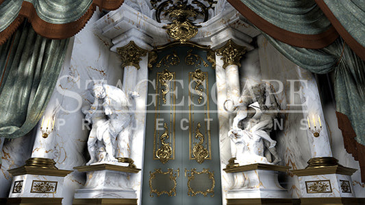 Castle Library Door | Static