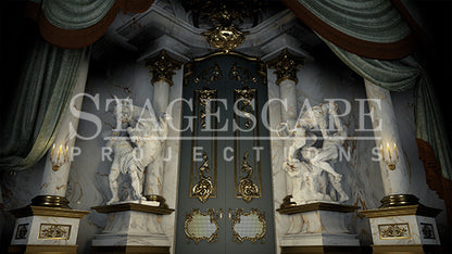 Castle Library Door | Static