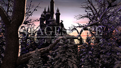 Cursed Castle Beyond the Winter Forest | Static