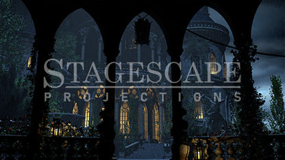 Enchanted Castle Courtyard | Static