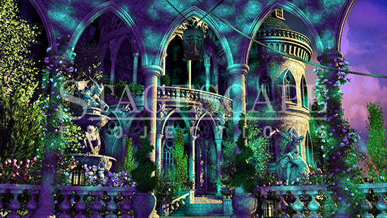 Enchanted Castle Courtyard | Static