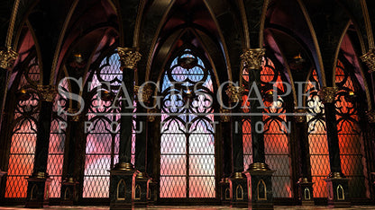 Gothic Castle Corridor | Static