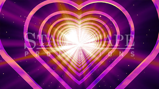 Heart Tunnel Visuals | Static