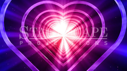 Heart Tunnel Visuals | Static