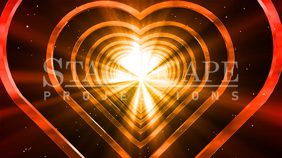 Heart Tunnel Visuals | Static