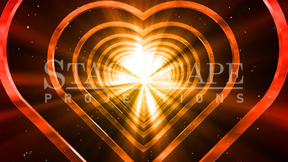 Heart Tunnel Visuals | Static