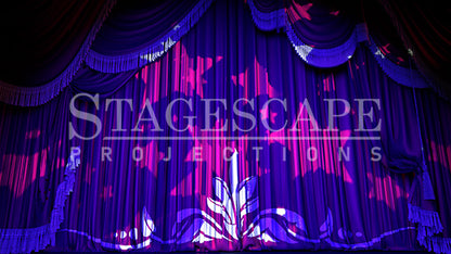 Red Theatre Drapes | Static