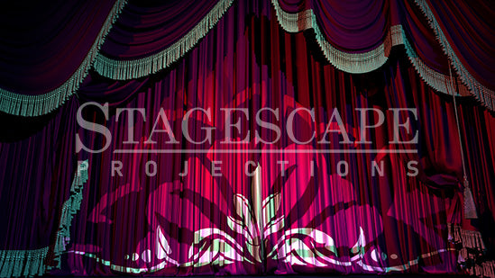 Red Theatre Drapes | Static