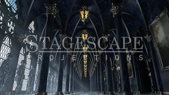 Shadowed Archway Hall | Static