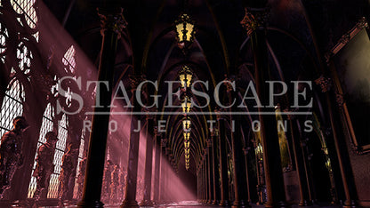 Shadowed Archway Hall | Static