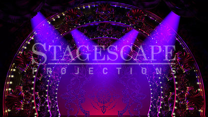 Vintage Cabaret Stage | Static