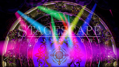 Vintage Cabaret Stage | Static